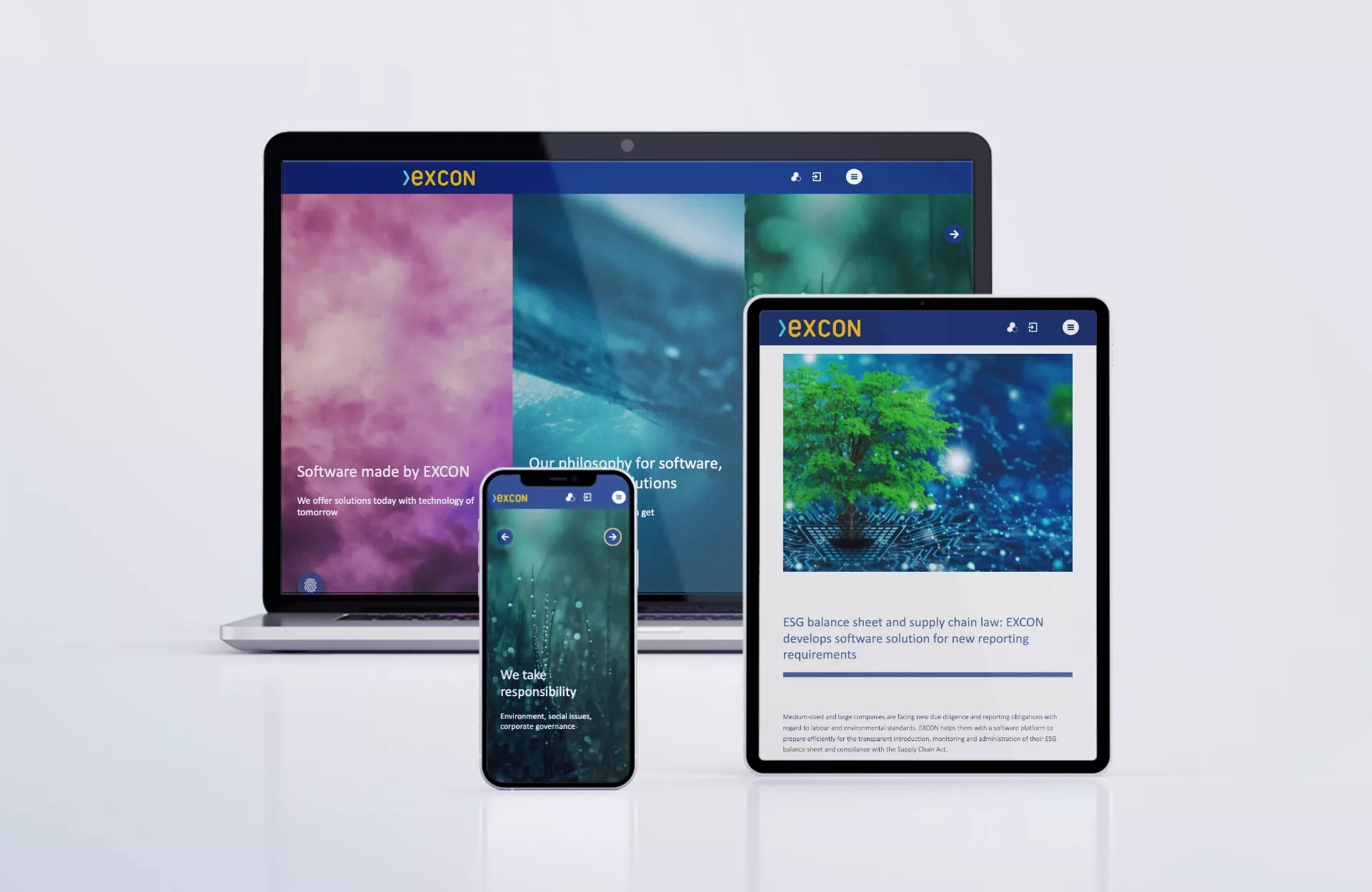 EXCON website relaunch