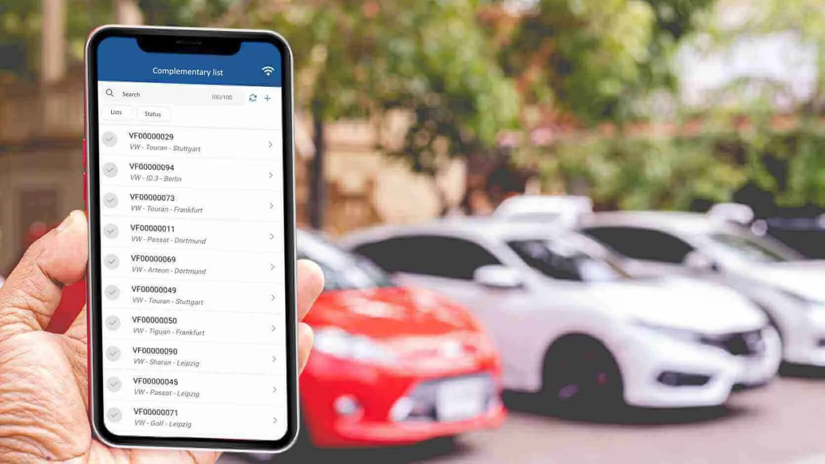 Complementary list features ex:stock Inventory App