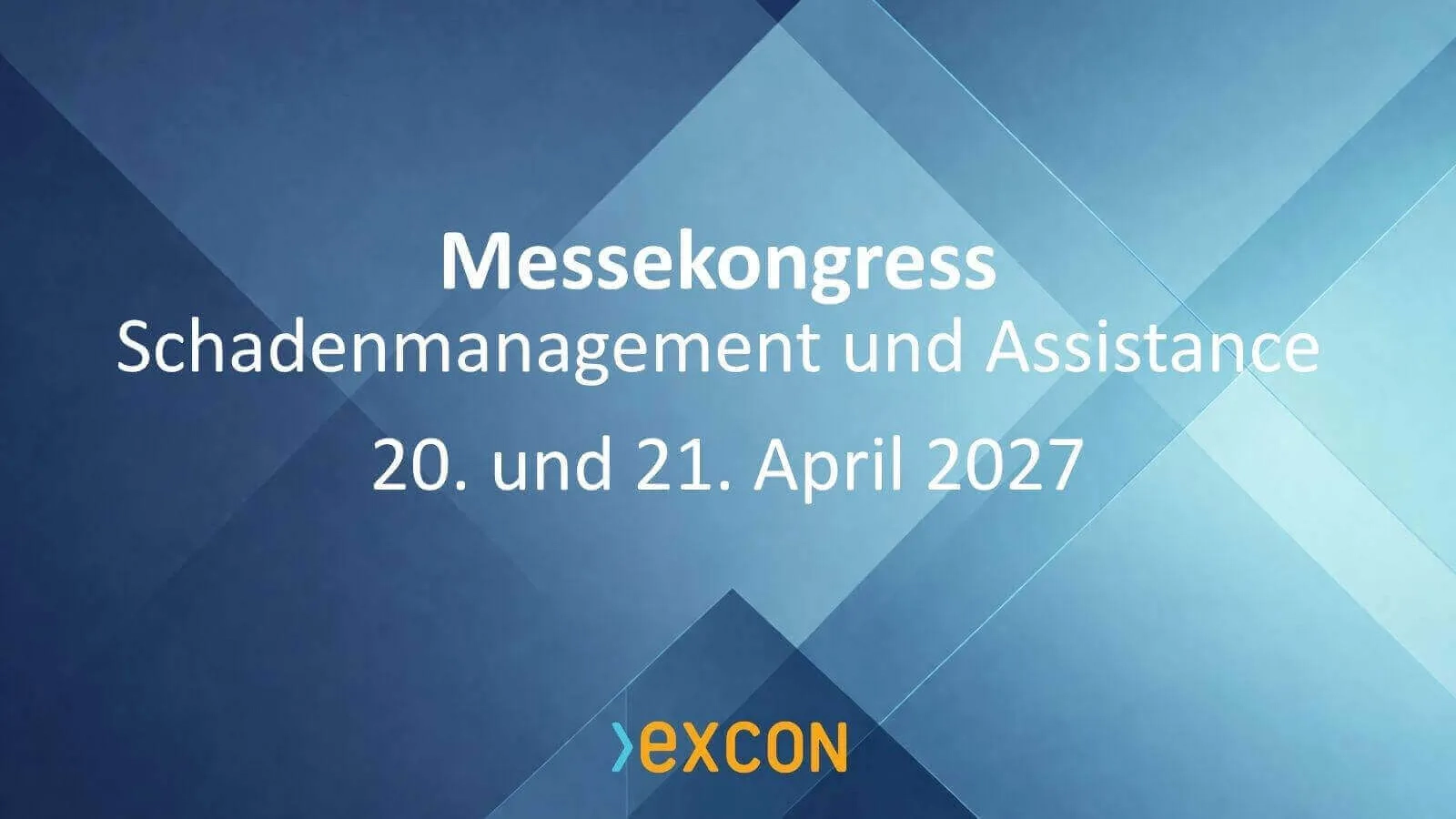 EXCON auf dem Messekongress Schadenmanagement und Assistance in Leipzig