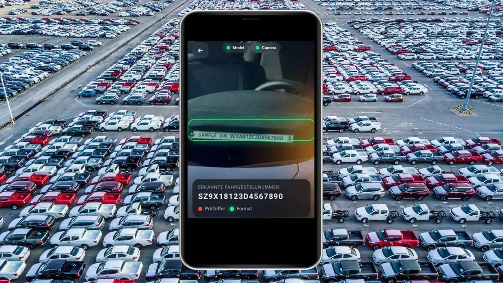 Fahrzeuginventur einfach per VIN-Scanner