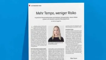 EXCON-Artikel im AUTOHAUS Bankenspezial