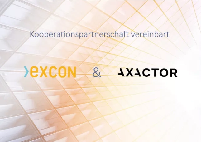 EXCON & AXACTOR Partnerschaft