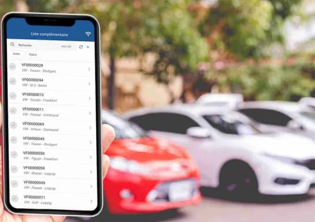 Caractéristiques de la liste complémentaire dans l'application Inventaire