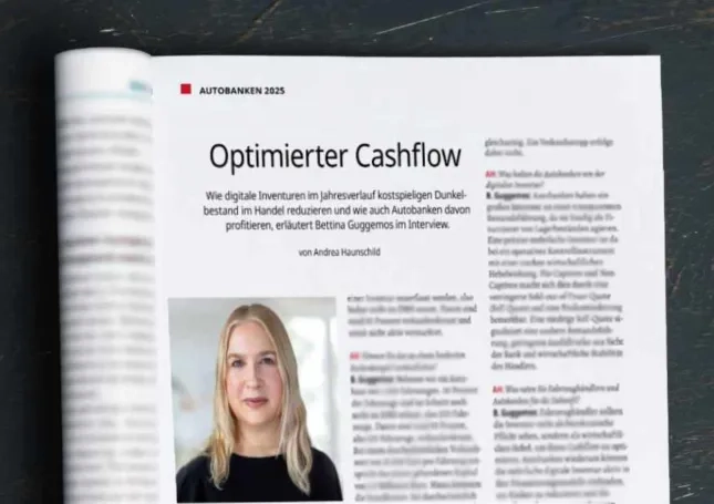 Interview mit Bettina Guggemos im Sondermagazin Autobanken im Autohaus Magazin 09/2025